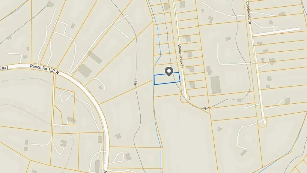 39,204 sqft Land in Driftwood TX