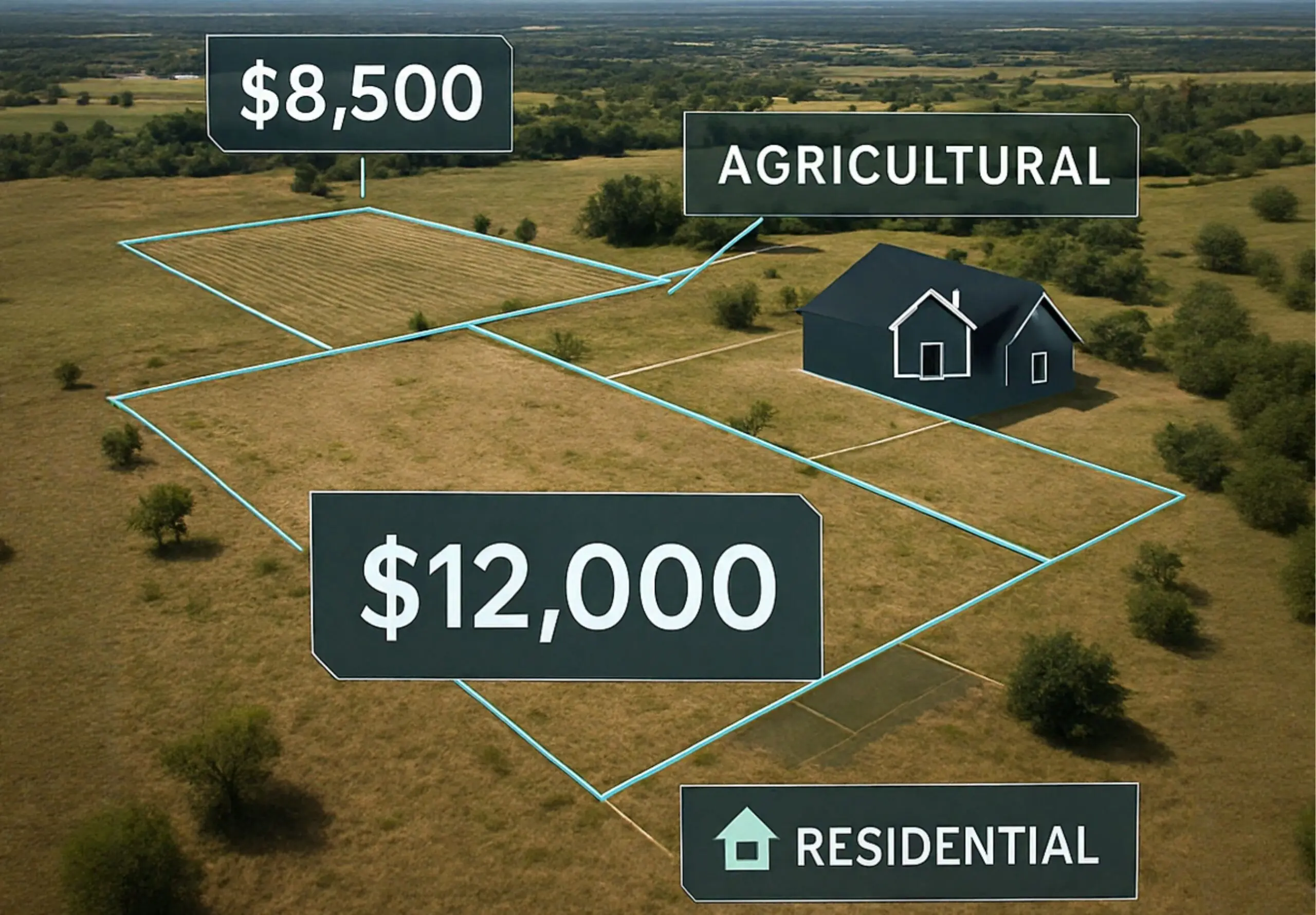 how much is my land worth