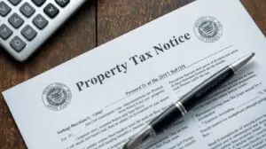property tax exemption paperwork for land