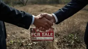 for sale by owner land handshake deal