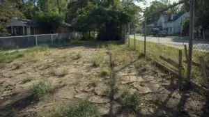 vacant lot showing unused property