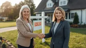 landowner selling vacant property to buyer